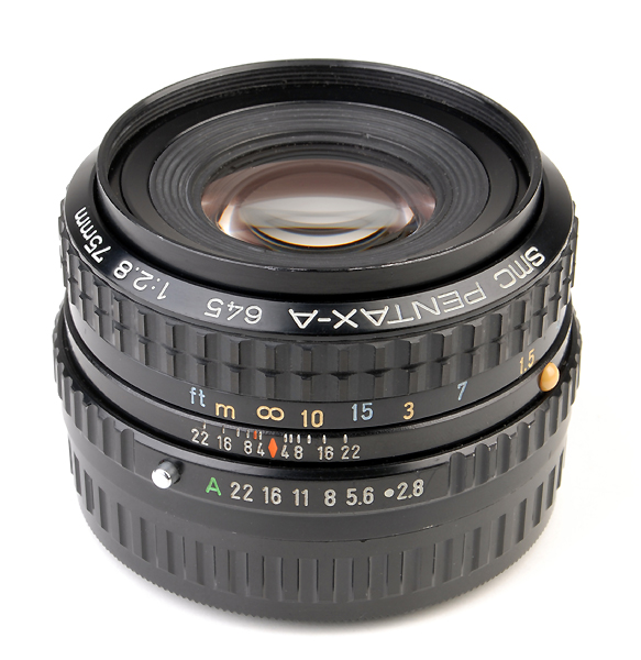PENTAX A-SMC 75mm F.2.8 - 1984   (in vendita)