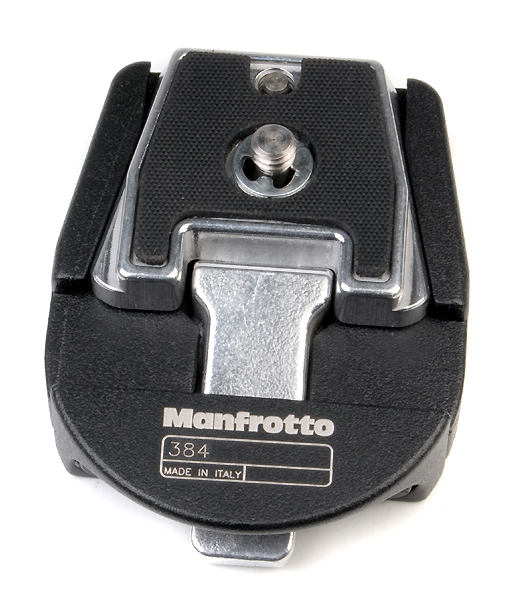 MANFROTTO art.384- piastra a sgancio rapido  - nuovo 