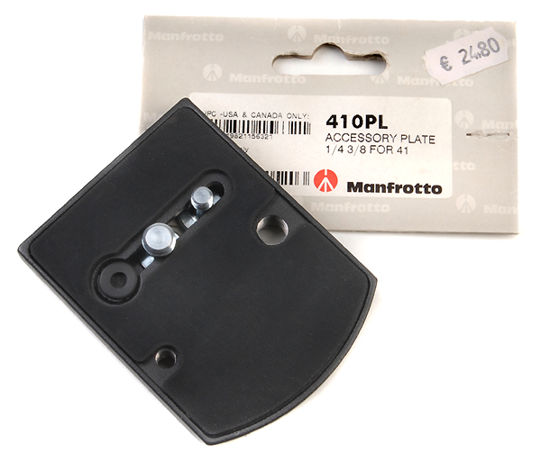 Piastra 410 PL MANFROTTO   nuova 