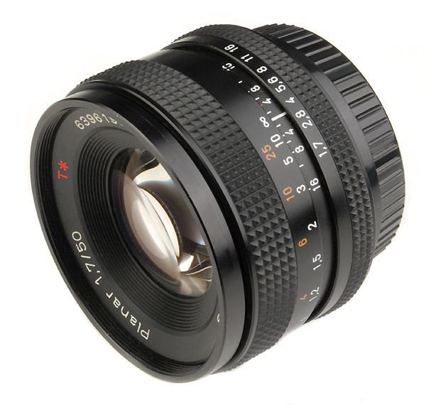Contax PLANAR 50mm f.1.7  Zeiss anni 80 (in vendita)