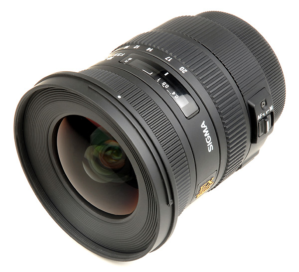 Per Canon EF - SIGMA 10-20mm f.3.5 EX DC-Hsm   usato