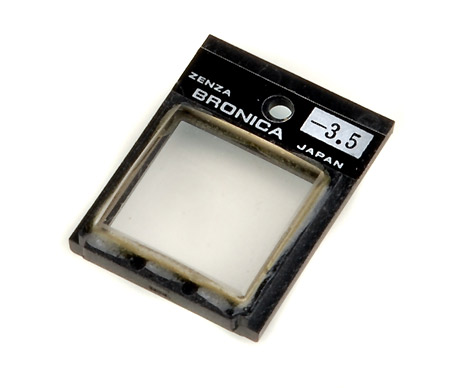 Zenza Bronica SQA - lente correzione  diottrica -4,5   usato 