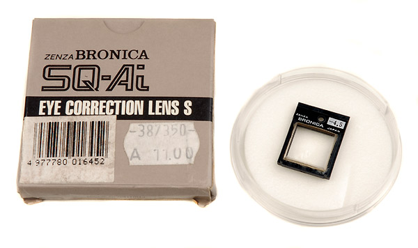 Zenza Bronica SQA - lente correzione  diottrica -4,5   usato 