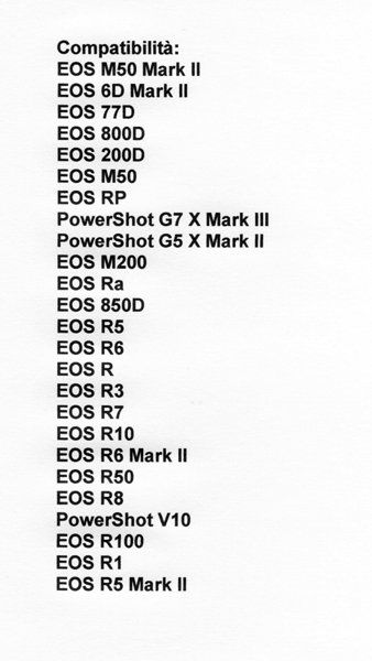 CANON BRE1 comando a distanza   nuovo