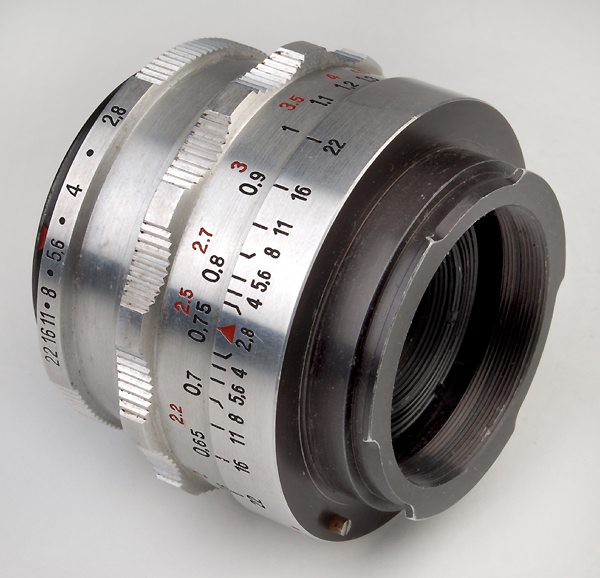 Zeiss Jena TESSAR 50mm f.2.8  X EXACTA   (in vendita)