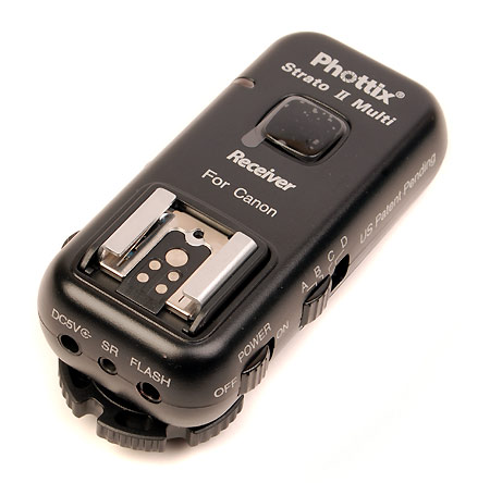 Comando radio TRIGGER PHOTTIX STRATO II- per Canon solo ricevitore   