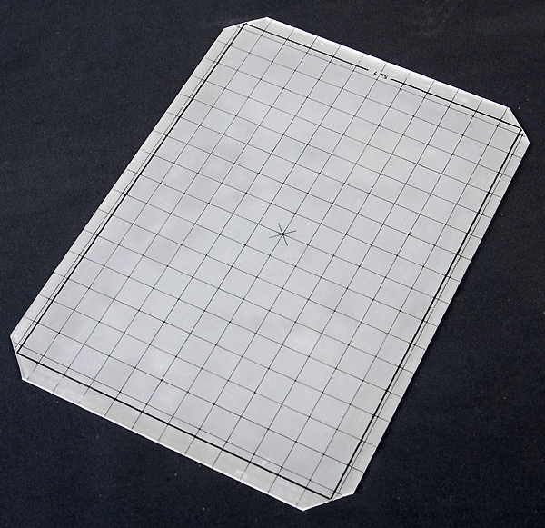 Schermo di messa a fuoco 5x7