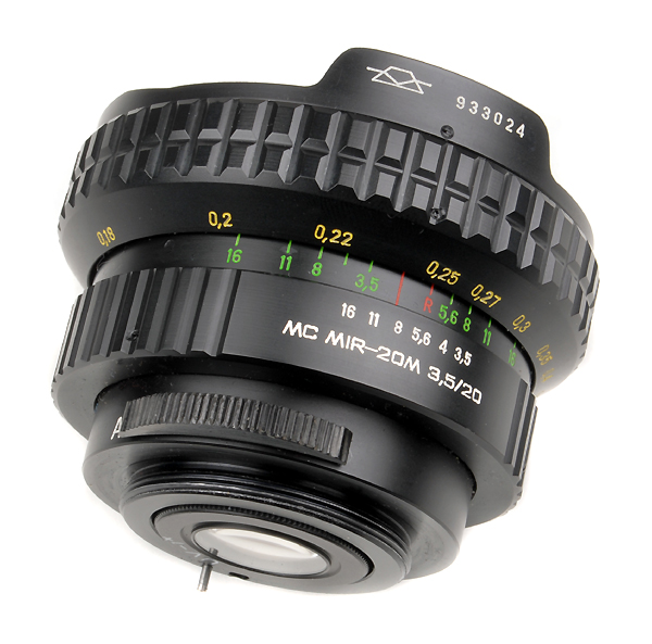 Zenith MIR 20mm f.3.5 -  1973-1996