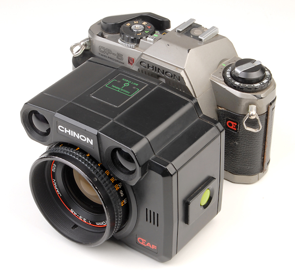CHINON CP-5 con 35/70mm f.3.3/4.5 AF - 1982 (in vendita)