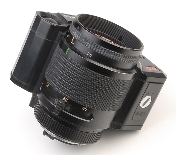 CHINON CP-5 con 35/70mm f.3.3/4.5 AF - 1982 (in vendita)