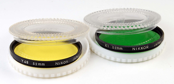 Filtri NIKON - Yellow/Green 52mm     usato