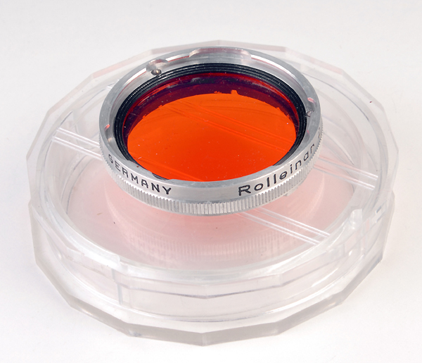 Filtro ARANCIO per ROLLEIFLEX T3,5 biottica  usato