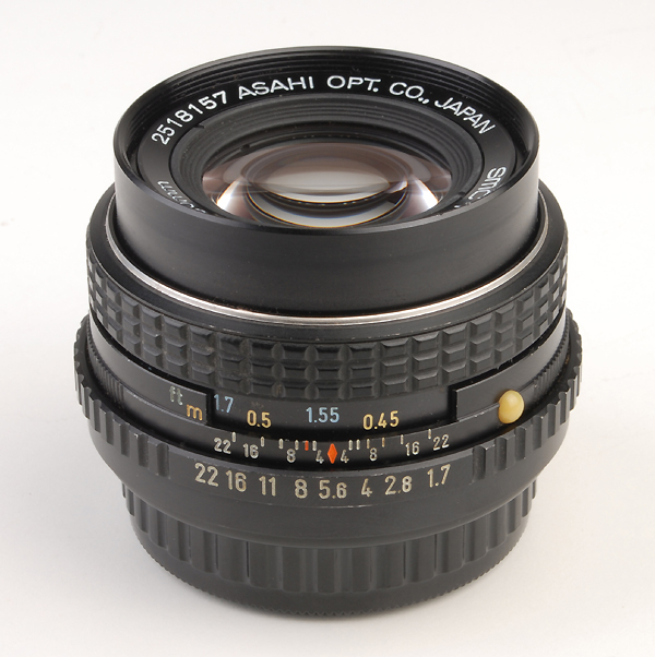 PENTAX 50 mm f.1.7SMC K/M     (in vendita)
