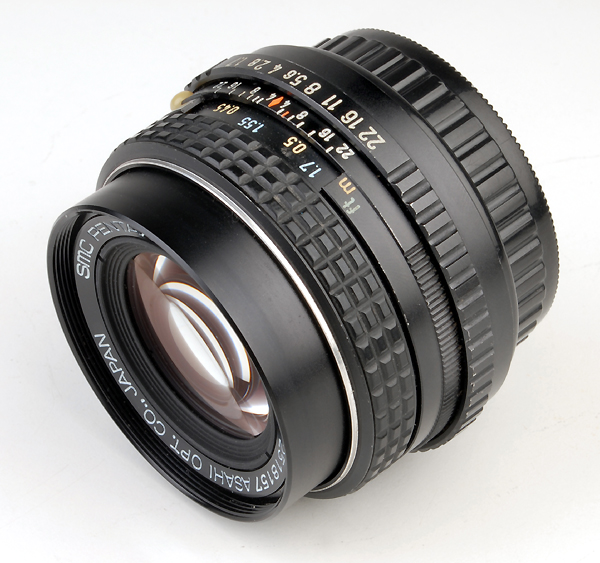 PENTAX 50 mm f.1.7SMC K/M     (in vendita)