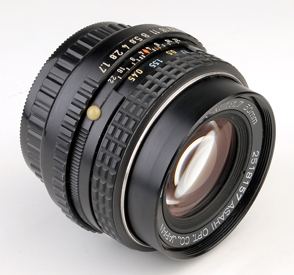 PENTAX 50 mm f.1.7SMC K/M     (in vendita)